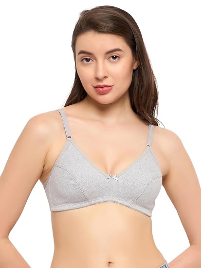 Clovia SmoothCurve Women's Cotton Non-Padded Wire-Free Plunge Bra